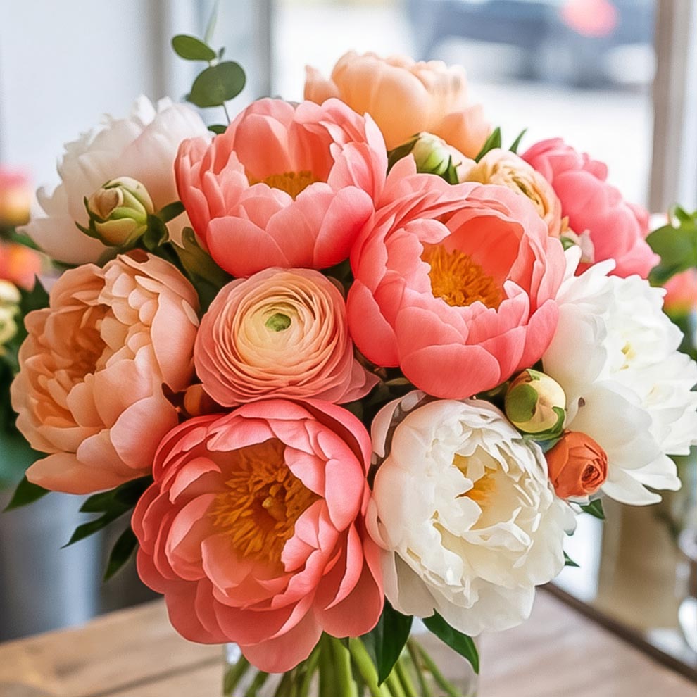 Букет «Кремовый свет»